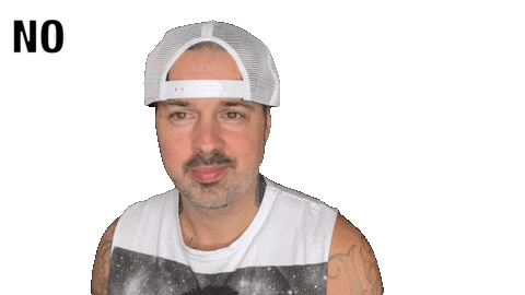 JayEBeats no nope jay e jayebeats Sticker