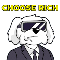 Choose Make It Rain Sticker by BoDoggos