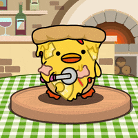 digitalducks stabby quacks cartoon duck digital ducks GIF