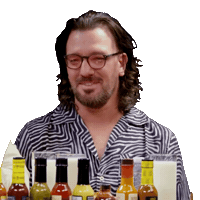 Jc Chasez Hot Ones Sticker by First We Feast