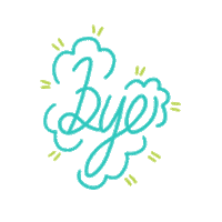 Happy Lettering Sticker