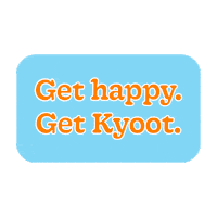 eatkyoot happy fun cute rainbow Sticker