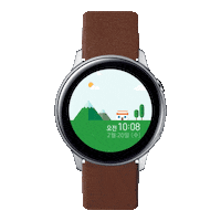 sticker emoji by Samsung Galaxy Watch Active
