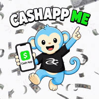 Pay Me Blue Monkey GIF by Respective