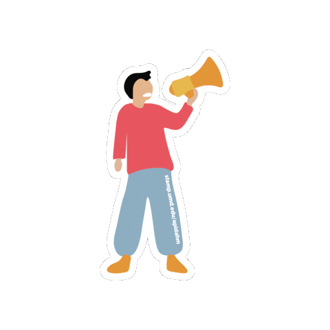 Asian American Sticker by thestampumd