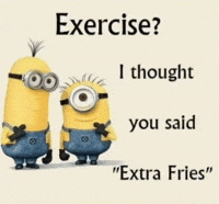 Exercise Minions GIF