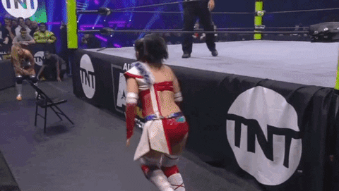 Hikaru Shida ÄEw GIF by All Elite Wrestling on TNT