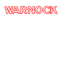 Therev Sticker by Warnock for Georgia