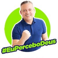 Deus Milagre Sticker by Paulo Correa Jr