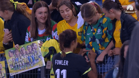 Fan Signature GIF by Football Australia