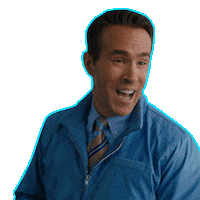 Happy Ryan Reynolds Sticker by 20th Century Studios