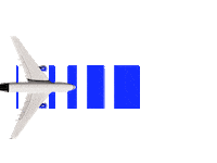 Delivery Plane Sticker by Teleport Asia