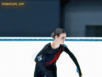 Figure Skating Sasha GIF