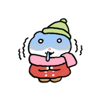 Illustration Freezing Sticker