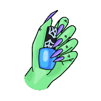 Zombie Witch Sticker