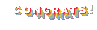 Congrats Congratulations Sticker by Edinburgh Napier University
