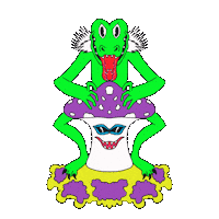 King Gizzard And The Lizard Wizard Sticker