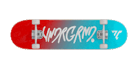 Skateboard Hookah Sticker by AEON Shisha