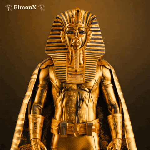 Ancient Egypt Gold GIF by ElmonX