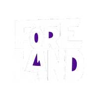 forelandzenekar logo white zoom dual Sticker