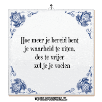 Ontspanning Spreuk Sticker by Tegelspreuken.nl