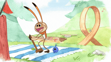 hole in one laughing GIF by Gigglebug