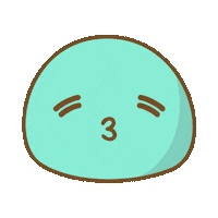 mochimii love funny fun cute Sticker