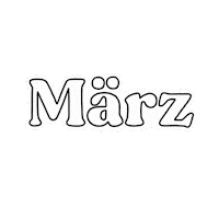 Mars March Sticker
