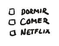 mirerabal netflix quarantine dormir dias Sticker