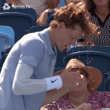 Happy Water GIF by Tennis TV