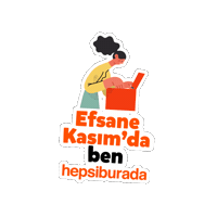 Efsanekasım Sticker by Hepsiburada