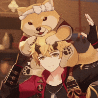 Shiba Pyro GIF