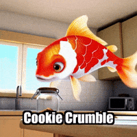 Sad Cookie Crumble GIF by TheConfishius
