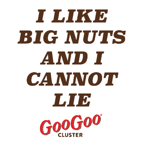 googoocluster chocolate nuts nashvilletn googoocluster Sticker