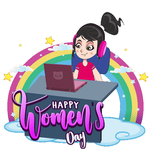 Her Story International Womens Day Sticker by Chhota Bheem
