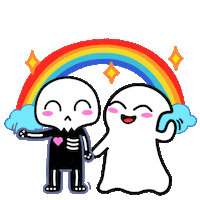 Rainbow Love Sticker by The Valentines