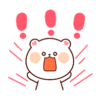 Cartoon Bear Sticker