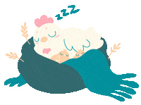 Sleep Sleeping Sticker by Aadorah