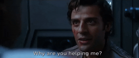 why are you helping me episode 7 GIF by Star Wars
