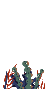 Coral Seascape Sticker
