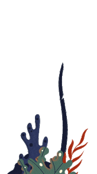 Coral Seascape Sticker