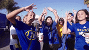 Sjsu Spartanup GIF by San Jose State Spartans