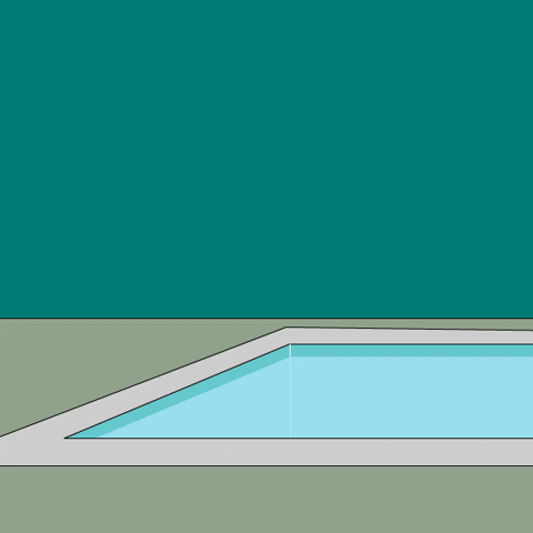 Jump In Swimming GIF by Abster