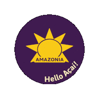 amazoniaacai food sun healthy sunshine Sticker