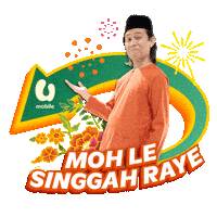 Hari Raya Eid Sticker by U Mobile