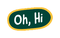 Whats Up Hello Sticker by Baylor University