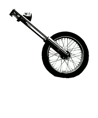 Chopper Sticker by FRED FLITZEFUSS