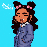 Happy Afro Hair GIF by Frobelles