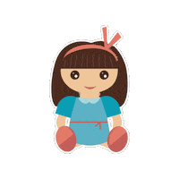 Doll Jeu Sticker by ecomaison