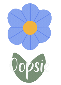 Oopsie Daisy Sticker